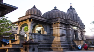 Ancient temple of Lord Rama, Sita, and Lakshmana in Panchavati