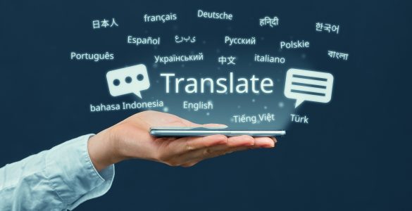 Student learning Hindi language contributing to AI translation at Somaiya